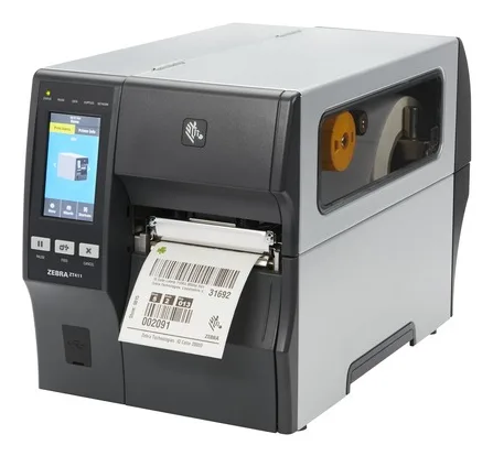 Zebra Printer Direct Thermal ZT411; 4, 203 dpi, Serial, USB, 10/100 Ethernet, Bluetooth 4.1/MFi, USB Host, Linerless Cutter, EZPL — drukarka etykiet