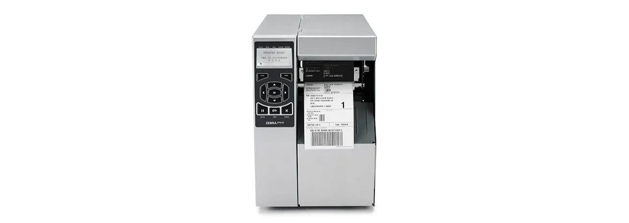 Zebra TT Printer ZT510; 4, 300 dpi, Euro and UK cord, Serial, USB, Gigabit Ethernet, Bluetooth LE, Tear, Mono, ZPL — drukarka etykiet