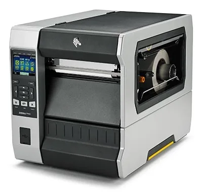 Zebra TT Printer ZT620; 6, 203 dpi, Euro and UK cord, Serial, USB, Gigabit Ethernet, Bluetooth 4.0, USB Host, Rewind, Color, ZPL — drukarka etykiet